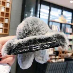 قاب خزدار خرگوشی Rabbit Fur Case Samsung Galaxy A6 2018