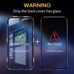 قاب مگنتی شیشه ای آیفون iPhone X