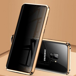 قاب مگنتی با گلس ضد جاسوسی سامسونگ Magnetic privacy galaxy S9 Plus