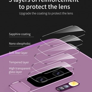 محافظ LCD شیشه ای Lens Glass گلس لنز دوربین Screen Protector.Guard Samsung Galaxy A6 2018