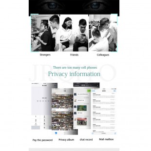 گلس ضد جاسوسی آیفون Anti Spy Privacy Glass Apple iPhone 6 Plus