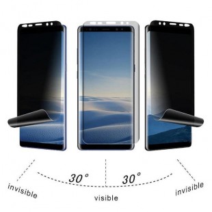 گلس ضد جاسوسی گوشی سامسونگ Anti Spy Privacy Glass Samsung Galaxy S8