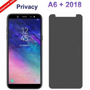 گلس ضد جاسوسی گوشی سامسونگ Anti Spy Privacy Glass Samsung Galaxy A6 Plus