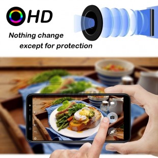 محافظ LCD شیشه ای Lens Glass گلس لنز دوربین Screen Protector.Guard Samsung Galaxy A8 2018