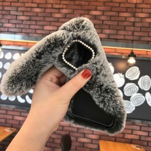 قاب خرگوشی خزدار سامسونگ گلکسی Rabbit Fur Samsung Galaxy A80