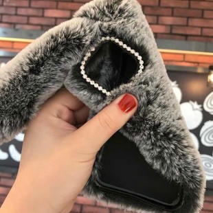 قاب ژله ای خرگوشی خزدار سامسونگ Rabbit Fur Samsung Galaxy A50s