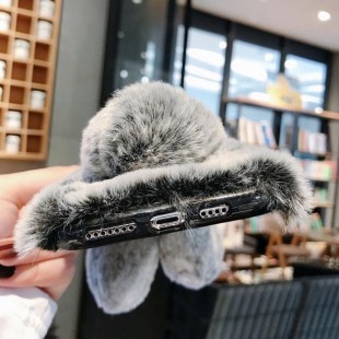 قاب ژله ای خرگوشی خزدار شیائومی Rabbit Fur Case Xiaomi Redmi Note 7 Pro