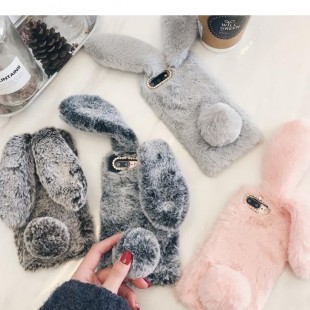 قاب ژله ای خرگوشی خزدار شیائومی Rabbit Fur Case Xiaomi Mi 9