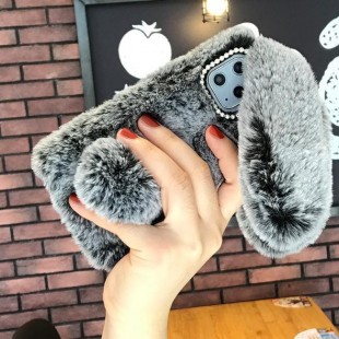 قاب ژله ای خرگوشی خزدار شیائومی Rabbit Fur Case Xiaomi Mi 9