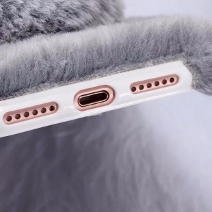 قاب ژله ایخزدار Rabbit Fur Case for Apple iPhone 7