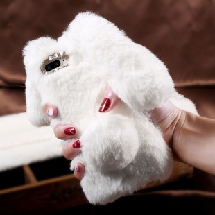 قاب ژله ای خزدار Rabbit Fur Case for Apple iPhone 7 Plus