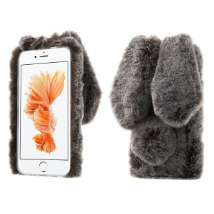 قاب ژله ای خزدار Rabbit Fur Case for Apple iPhone 7 Plus