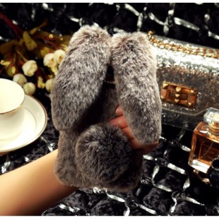 قاب خرگوشی خزدار آیفون Rabbit Fur Case Apple iPhone Xs Max