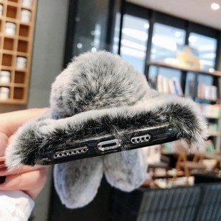 قاب خرگوشی خزدار آیفون Rabbit Fur Case Apple iPhone 11 Pro Max