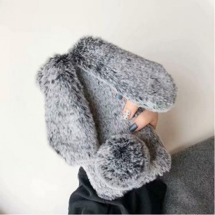 قاب خرگوشی خزدار هواوی Rabbit Fur Case Huawei P30