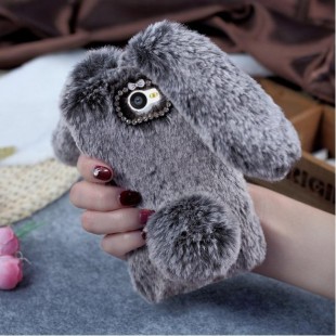 قاب خرگوشی خزدار سامسونگ گلکسی Rabbit Fur Samsung Galaxy J4 Core