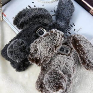 قاب خرگوشی خزدار سامسونگ گلکسی Rabbit Fur Samsung Galaxy Note 10 Plus