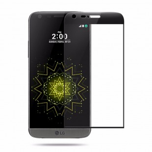 محافظ LCD شیشه ای Full glass Screen Protector.Guard for LG G5 گلس با پوشش کامل قسمت منحنی