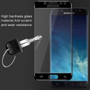 محافظ LCD شیشه ای Full Glass فول گلس Screen Protector.Guard Samsung Galaxy C8
