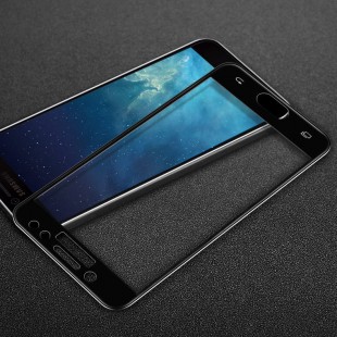 محافظ LCD شیشه ای Full Glass فول گلس Screen Protector.Guard Samsung Galaxy C8