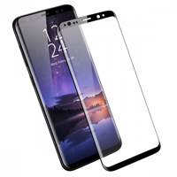 محافظ LCD شیشه ای Full Glass Screen Guard Samsung Galaxy S9 Plus - فول گلس با پوشش قسمت های منحنی