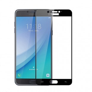 محافظ LCD شیشه ای Full Glass Screen Protector.Guard Samsung Galaxy C5 Pro