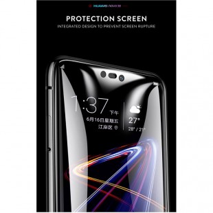 محافظ LCD شیشه ای فول چسب Full Glass Full Glue Screen Protector.Guard Huawei P20 Lite