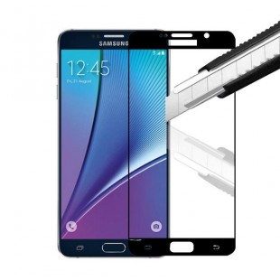 فول گلس فول چسب سامسونگ Full Glass Samsung Galaxy Note 5