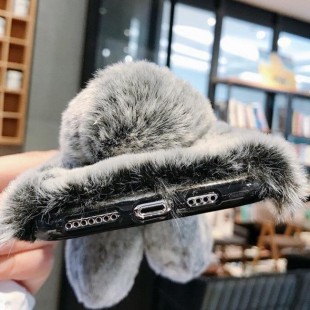 قاب ژله ای خرگوشی خزدار نوکیا Rabbit Fur Case Nokia 5.1