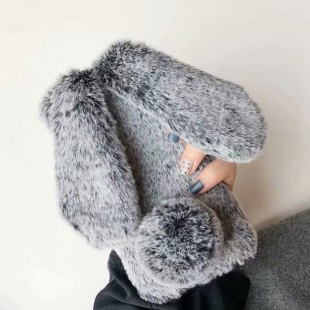 قاب ژله ای خرگوشی خزدار شیائومی Rabbit Fur Case Xiaomi Mi CC9