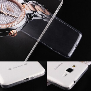 قاب طلقی دور ژله ای Talcous Case Samsung Galaxy J1 Mini