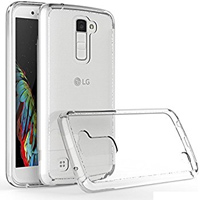 قاب ژله ای پشت طلقی Talcous Case LG K10 2017