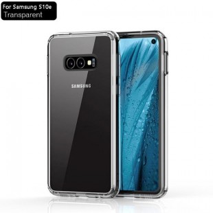 قاب ژله ای پشت طلقی سامسونگ TPU Glass Case Samsung Galaxy S10e