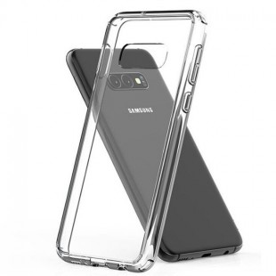قاب ژله ای پشت طلقی سامسونگ TPU Glass Case Samsung Galaxy S10e