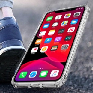 قاب ژله ای پشت طلقی اپل TPU Glass Case Apple iPhone 11 Pro