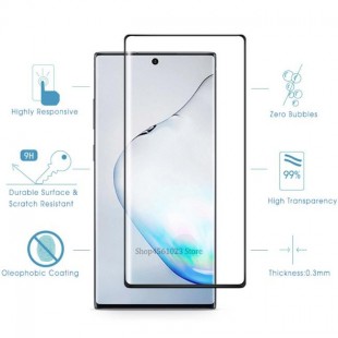 محافظ صفحه نمایش تمام چسب پلیمری نانو مات گلکسی نوت 10 Galaxy Note 10 Nano Polymer Glass