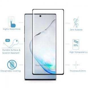 محافظ صفحه نمایش تمام چسب پلیمری نانو مات گلکسی نوت 10 Galaxy Note 10 Plus Nano Polymer Glass