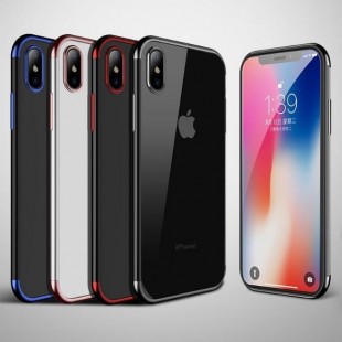 قاب ژله ای دور رنگی BorderColor Case Apple iPhone Xs Max