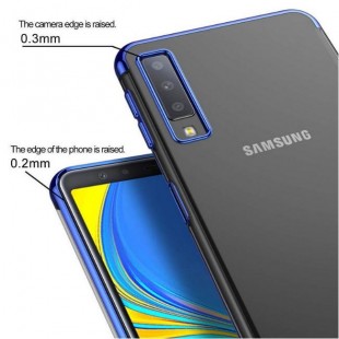قاب ژله ای دور رنگی BorderColor Case Galaxy A7 2018-A750