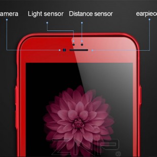 محافظ LCD ژله ای Full glass F+B Red Screen Protector.Guard Apple iPhone 7