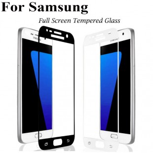 محافظ LCD شیشه ای Ful Glass Screen Protector.Guard Samsung Galaxy J5 Pro