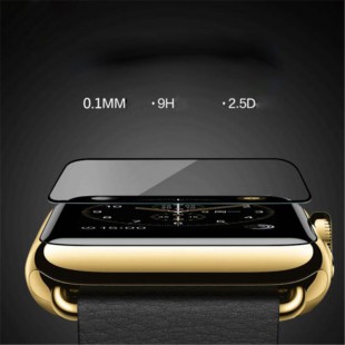 گلس تمام چسب با پوشش منحنی اپل واچ Full Glass Apple Watch 42mm