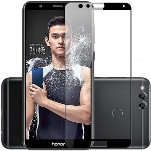 محافظ LCD شیشه ای فول چسب Full Glass Full Glues Screen Protector.Guard Huawei Honor 7x