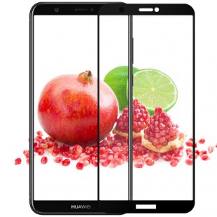 محافظ LCD شیشه ای فول چسب Full Glass Full Glue Screen Protector.Guard Huawei P Smart