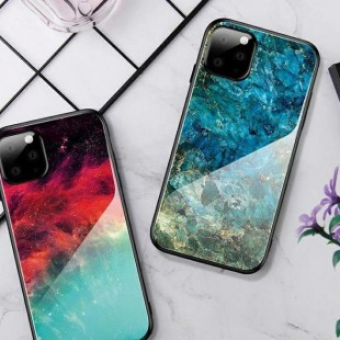 قاب کهکشانی پشت گلس آیفون Back Glass Case Apple iPhone 11 Pro Max