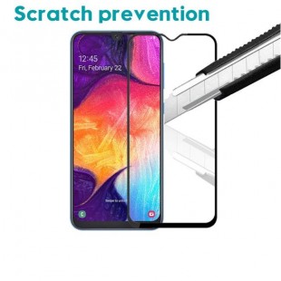 فول گلس فول چسب سامسونگ Full Glass Samsung Galaxy A70