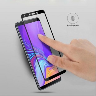 فول گلس فول چسب سامسونگ Full Glass Samsung Galaxy A9 2018