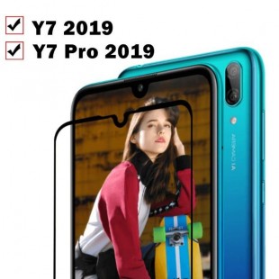 فول گلس فول چسب هواوی Full Glass Huawei Y7 Prime 2019