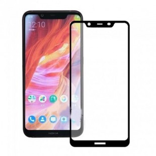 فول گلس فول چسب نوکیا Full Glass Nokia 7.1 Plus