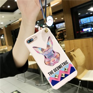 قاب ژله ای بند دار Animal Band Case Apple iPhone 6 Plus